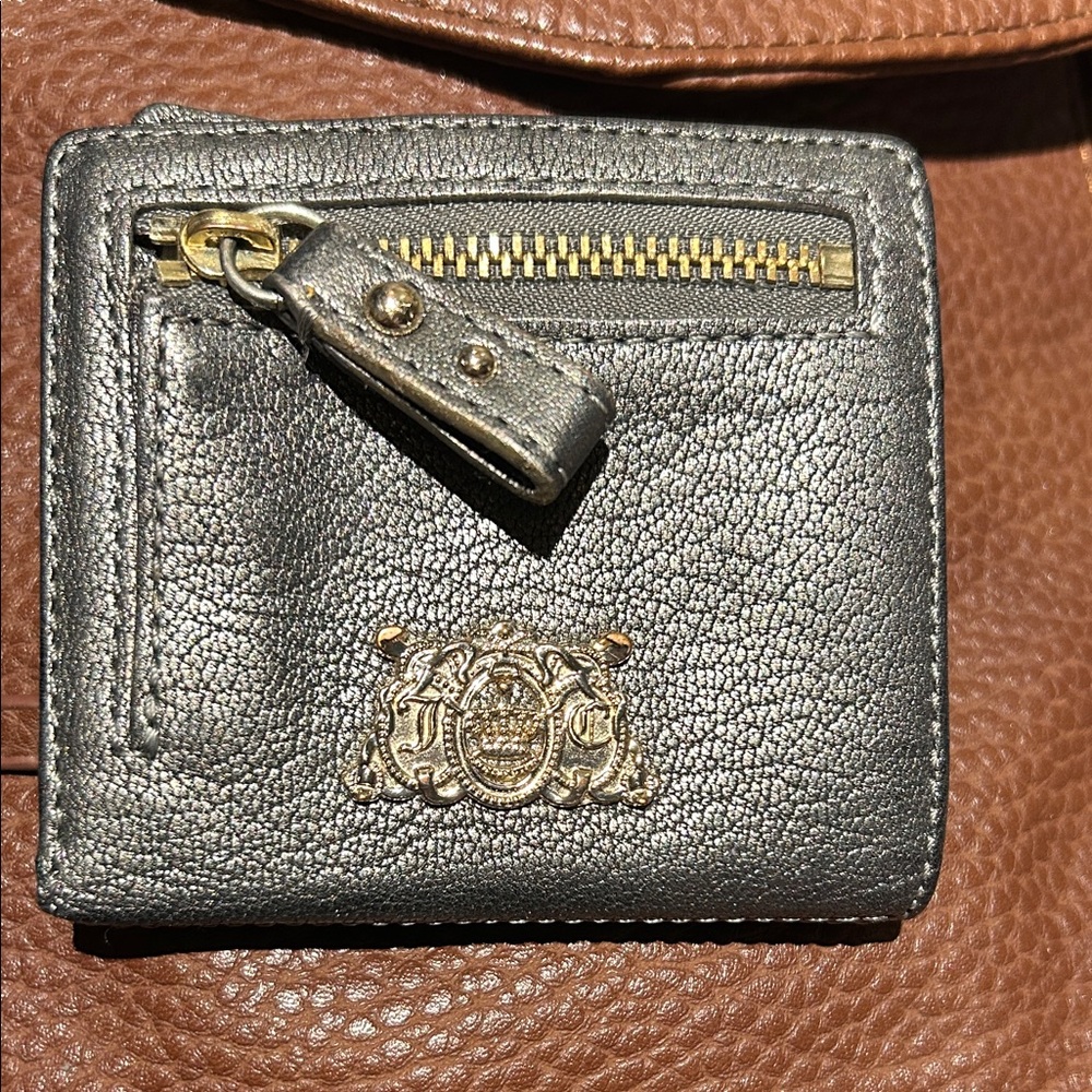 Juicy Couture mini wallet card holder 5”x4” women